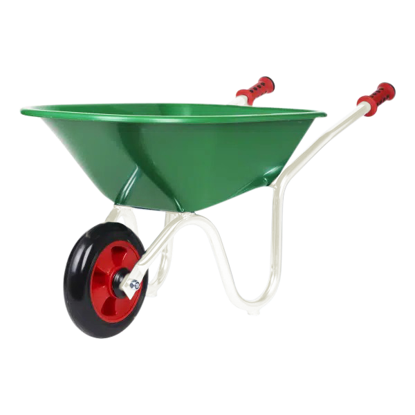 Kinderkruiwagen met kunststof bak RAL 1013