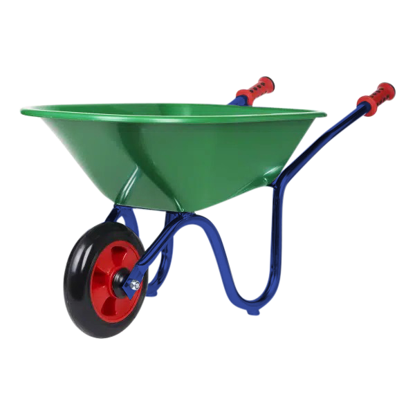 Kinderkruiwagen met kunststof bak RAL 5022