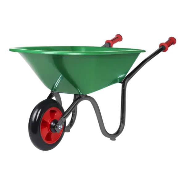 Kinderkruiwagen met kunststof bak RAL 7016
