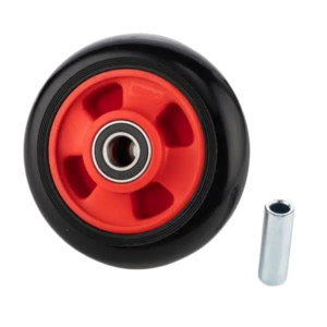 Achterwiel 160 mm (los geleverd) incl asbus
